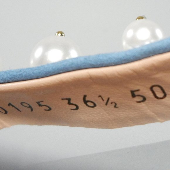 NEW $895 GIUSEPPE ZANOTTI FAUX PEARL EMBELLISHED STRAPPY SLINGBACK SANDALS HEELS - Picture 8 of 13